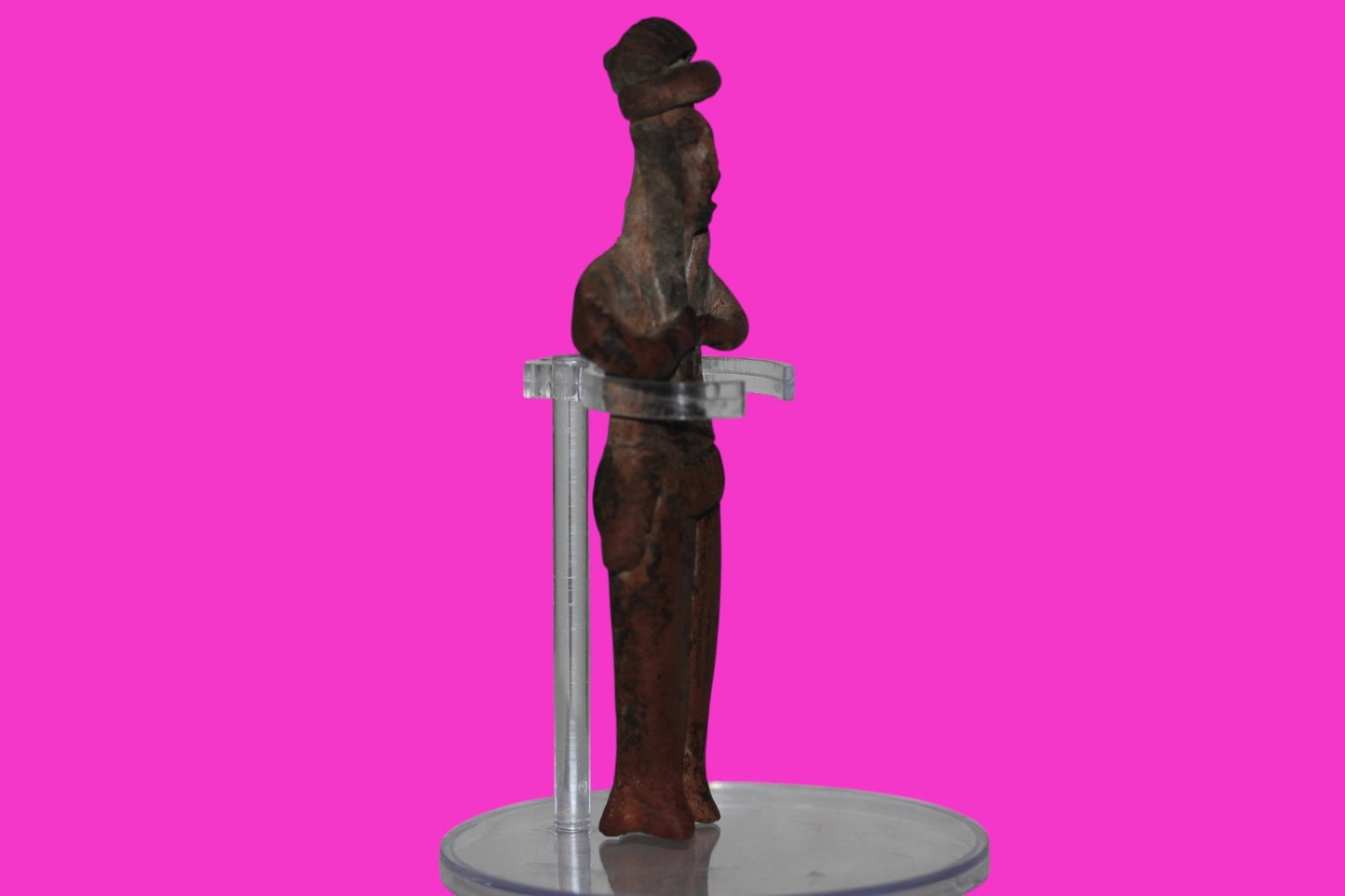 Pre Columbian Authentic Artifact Pretty Lady Tomb Figure Colima Mexico COA 16