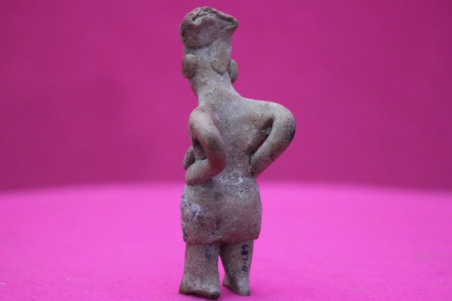 Pre Columbian Artifact Authentic Rare Grandma Tomb Figure Colima Mexico COA 153