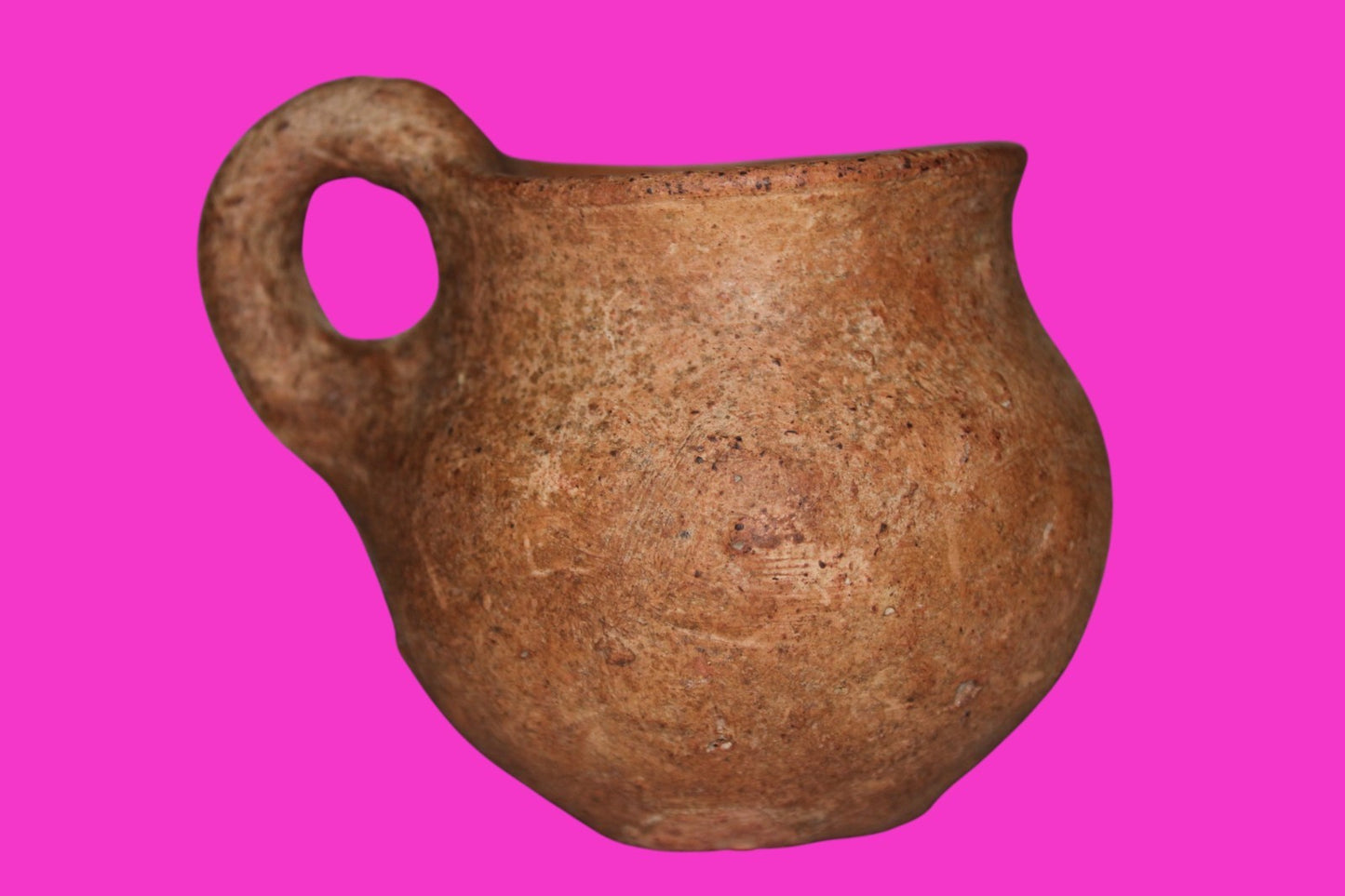 Holy Land Artifact Authentic 4000 Year Old Cup Time of Abraham 2000 BC COA J119