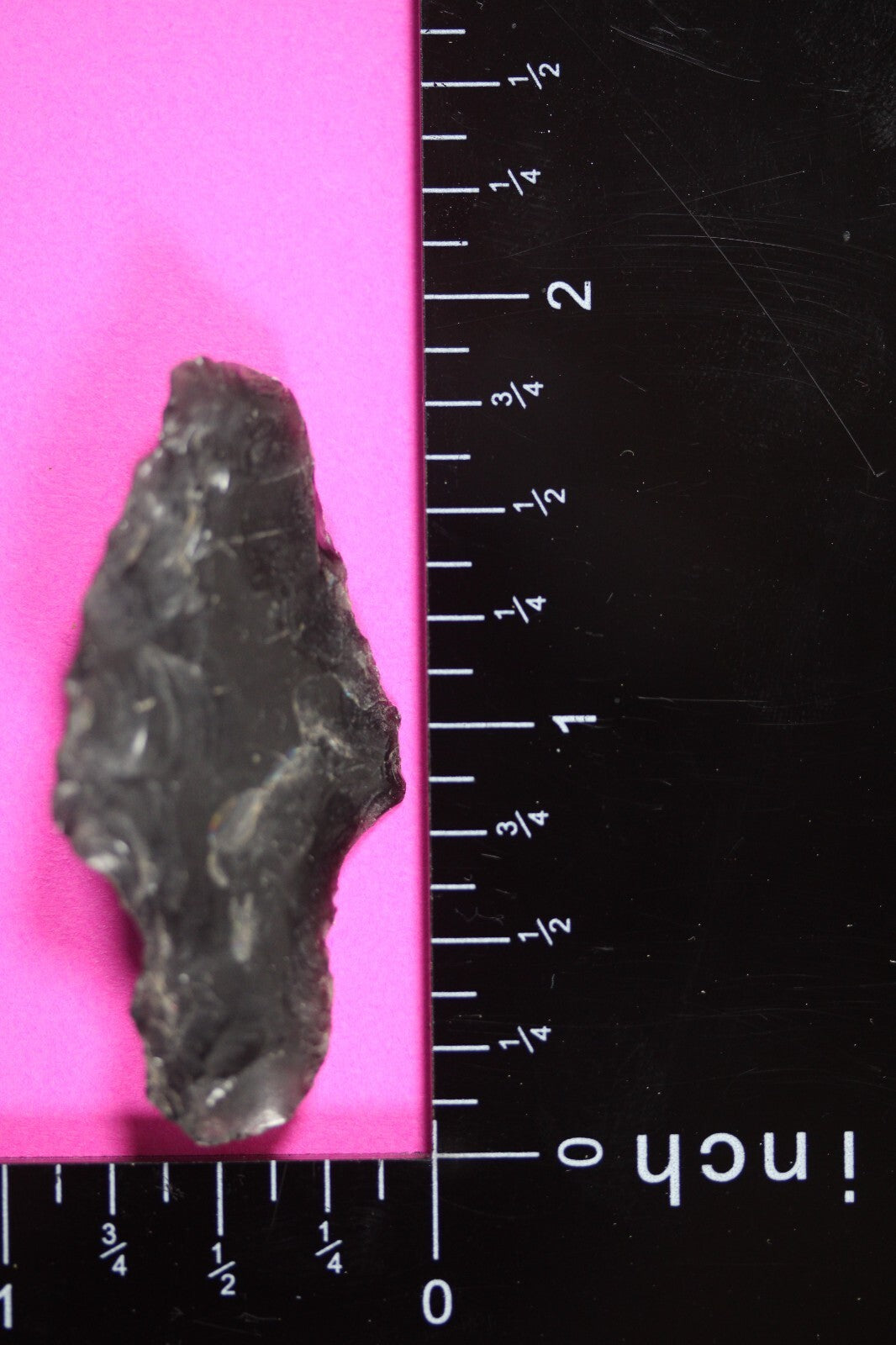 Authentic Pre Columbian Artifact Aztec Arrowhead Battle of Mexico City COA 20