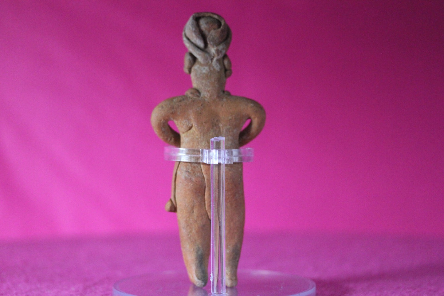 Authentic Pre Columbian Artifact Tomb Figure Colima Mexico 100 BC-250 AD COA 132