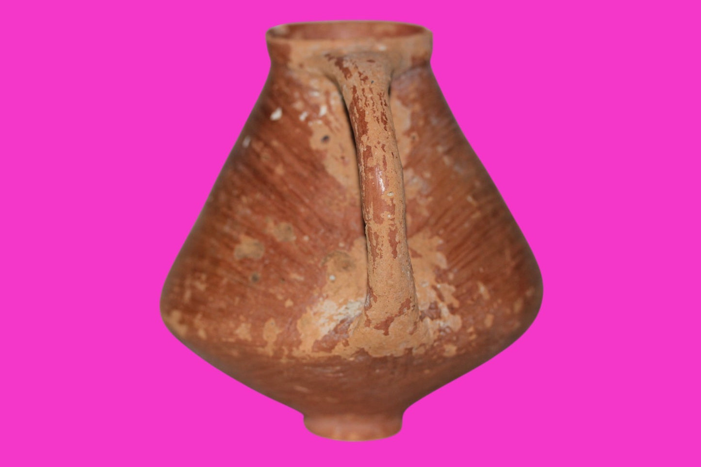 Holy Land Artifact Authentic From Time of Jesus Christ Jug 100BC-200AD COA J134