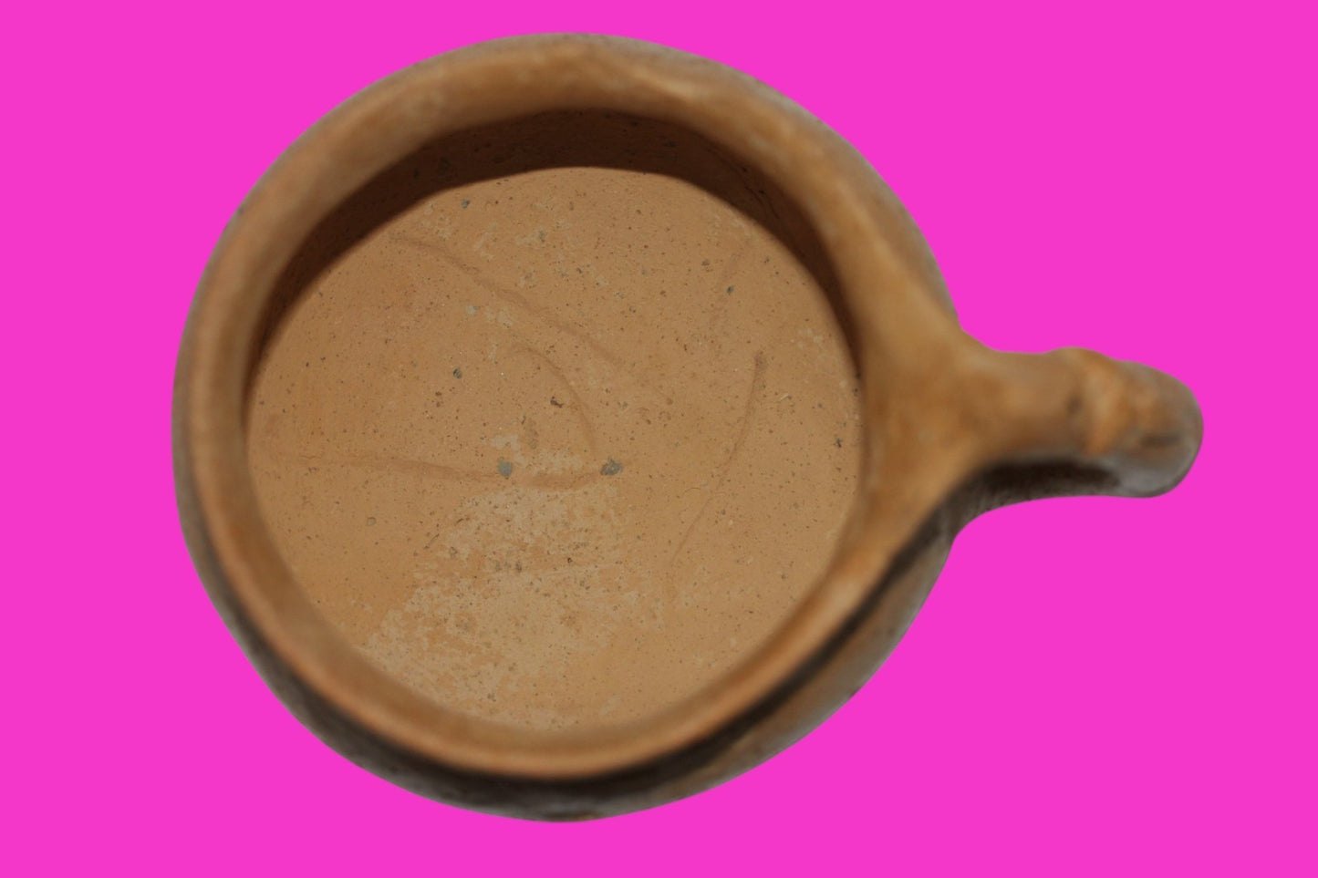 Holy Land Authentic Artifact 4000 Year Old Cup Time of Abraham 2000 BC COA J117