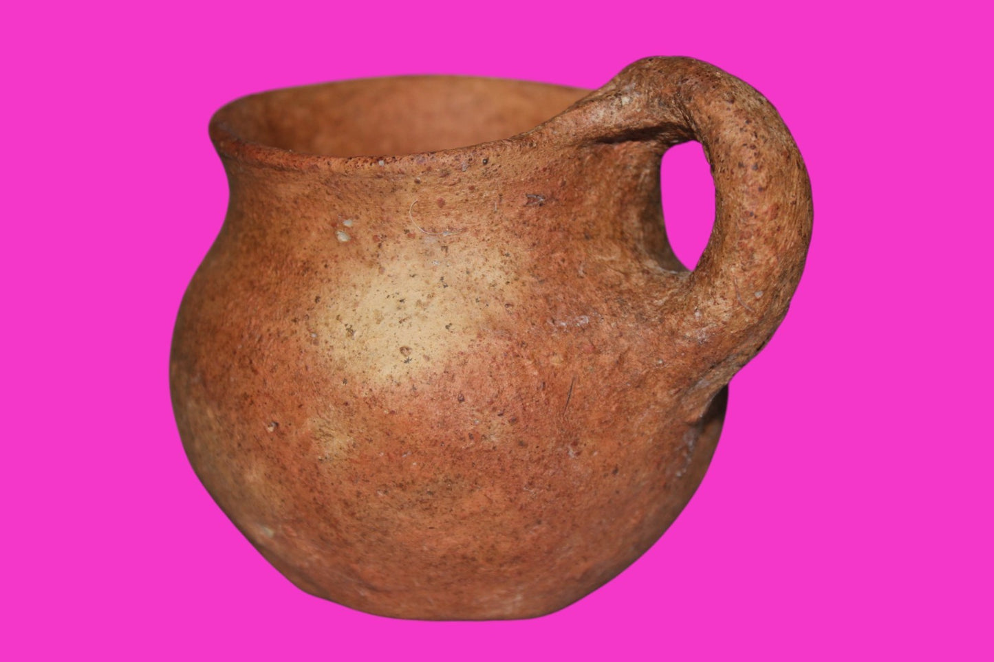 Holy Land Artifact Authentic 4000 Year Old Cup Time of Abraham 2000 BC COA J119