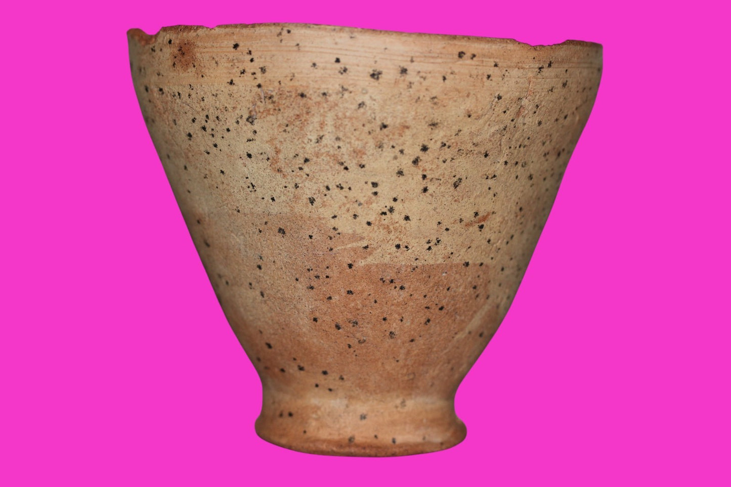 Holy Land Artifact Authentic 4000 Year Old Cup Time of Abraham 2000 BC COA J143