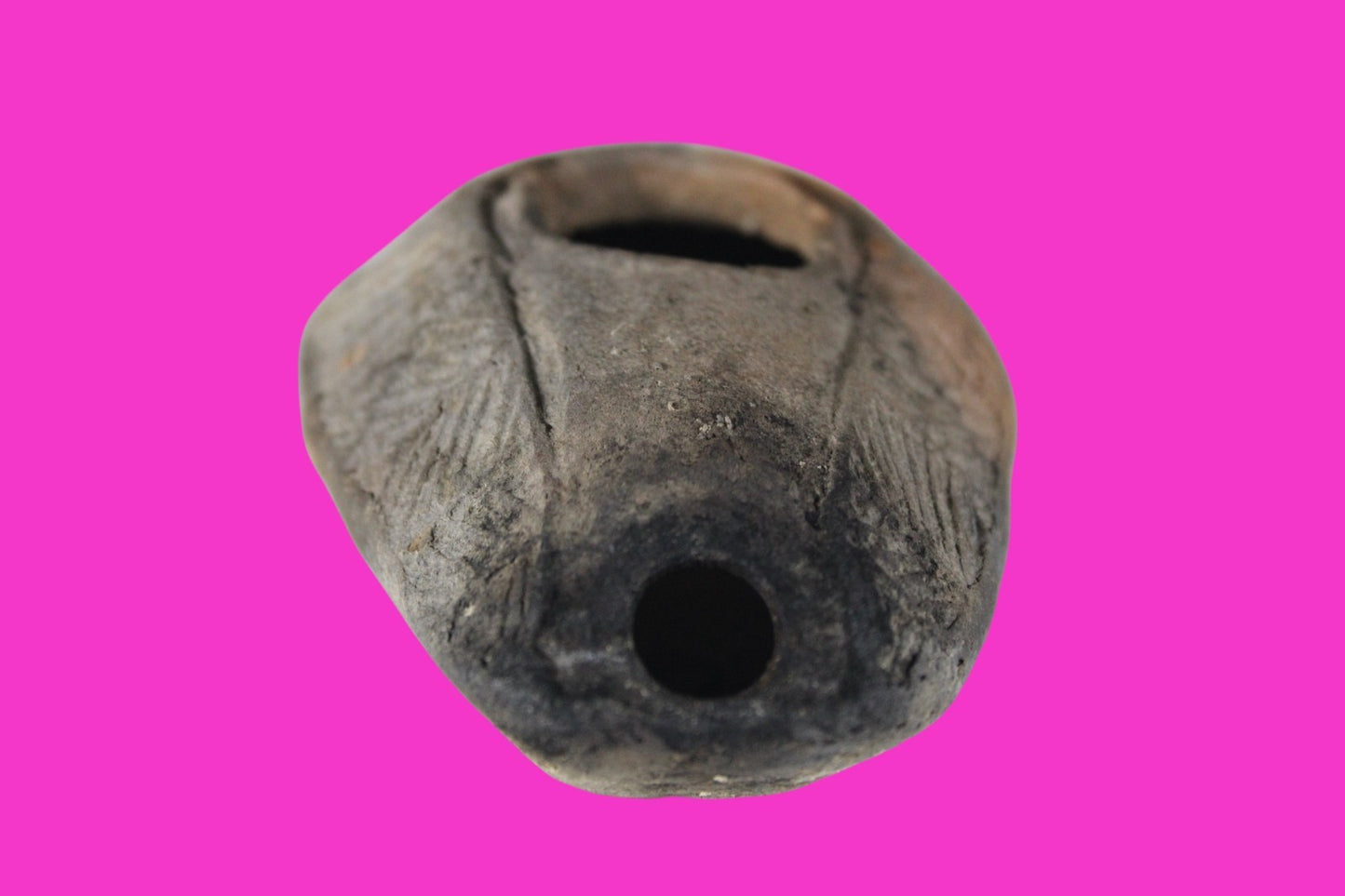 Ancient Holy Land Oil Lamp Artifact Jesus Christ Home Israel 300-600 AD COA 91