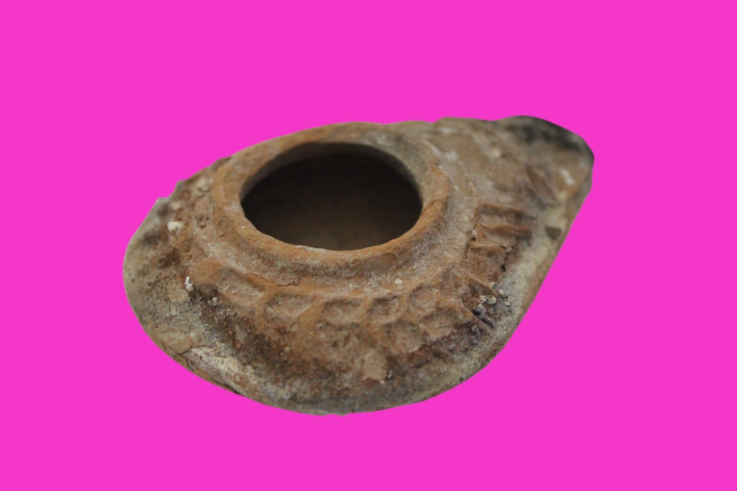 Ancient Holy Land Oil Lamp Artifact From Jesus Christ Home Land 100-500AD COA 63