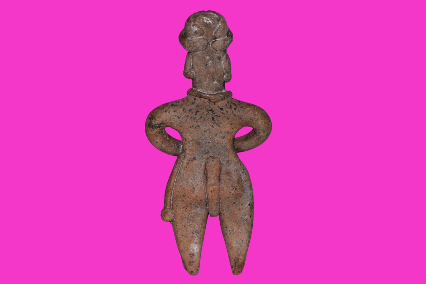 Pre Columbian Artifact Authentic Tomb Figure Colima Mexico 100BC - 250AD COA 212