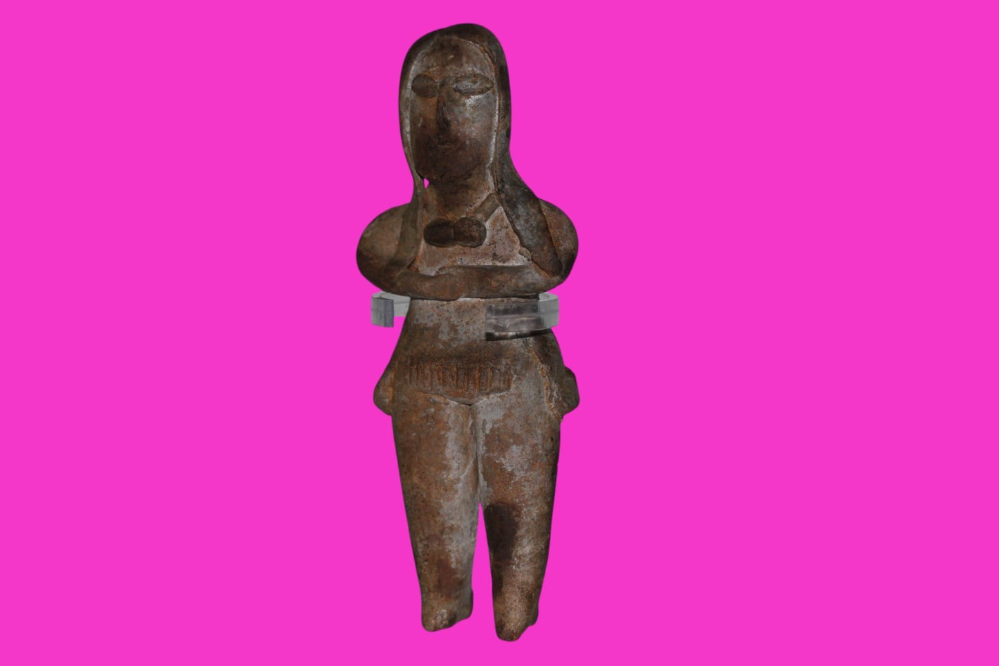 Pre Columbian Authentic Artifact Pretty Lady Tomb Figure Colima Mexico COA 210