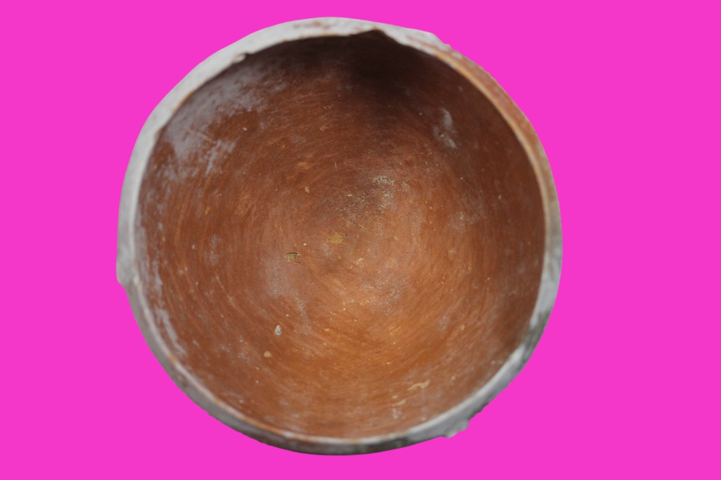 Ancient Holy Land Bowl Artifact From Time of Jesus Christ 100BC-200AD COA J135