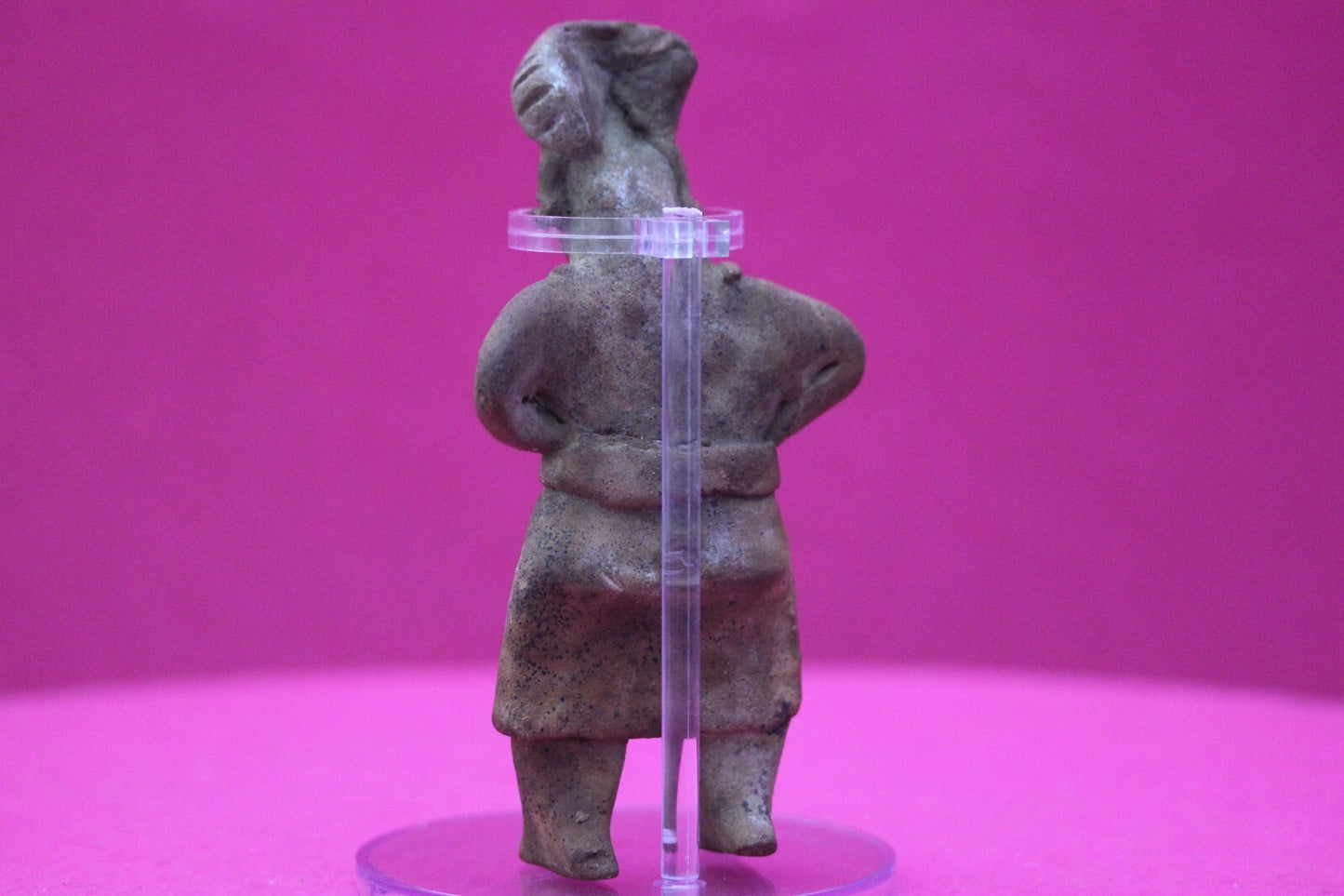 Pre Columbian Authentic Artifact Old Grandma Colima Mexico 100 BC-250 AD COA 151