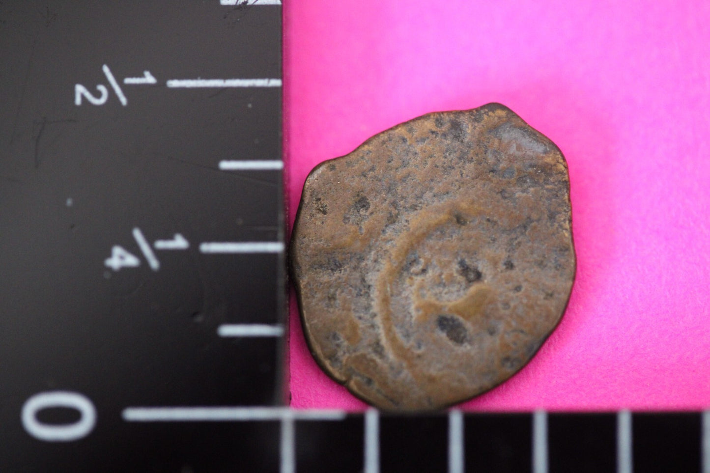 Authentic Jesus Christ Era Holy Land Widow's Mite Artifact 50 BC - 50 AD COA 024