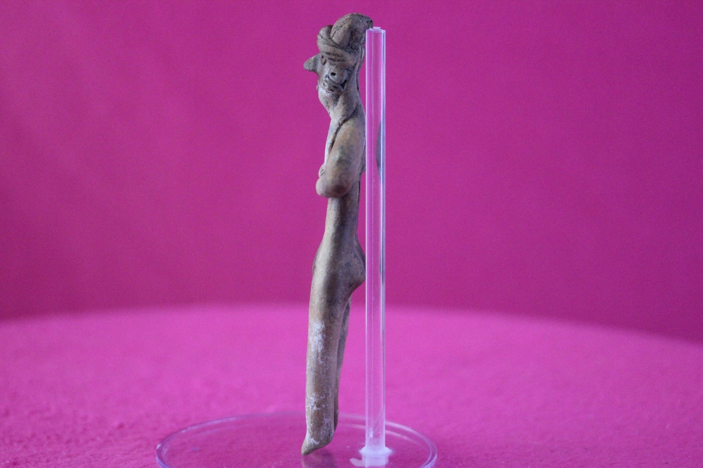 Pre Columbian Artifact Authentic Pretty Lady Tomb Figure Colima Mexico COA 204