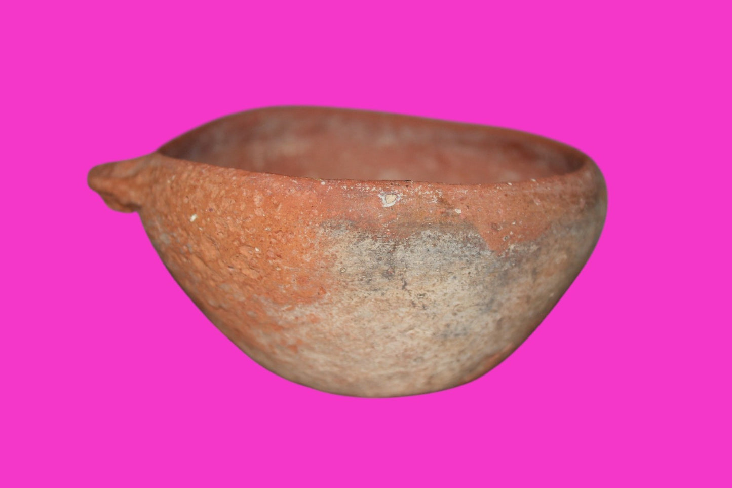 Holy Land Artifact Authentic 4000 Year Old Cup Time of Abraham 2000 BC COA J121