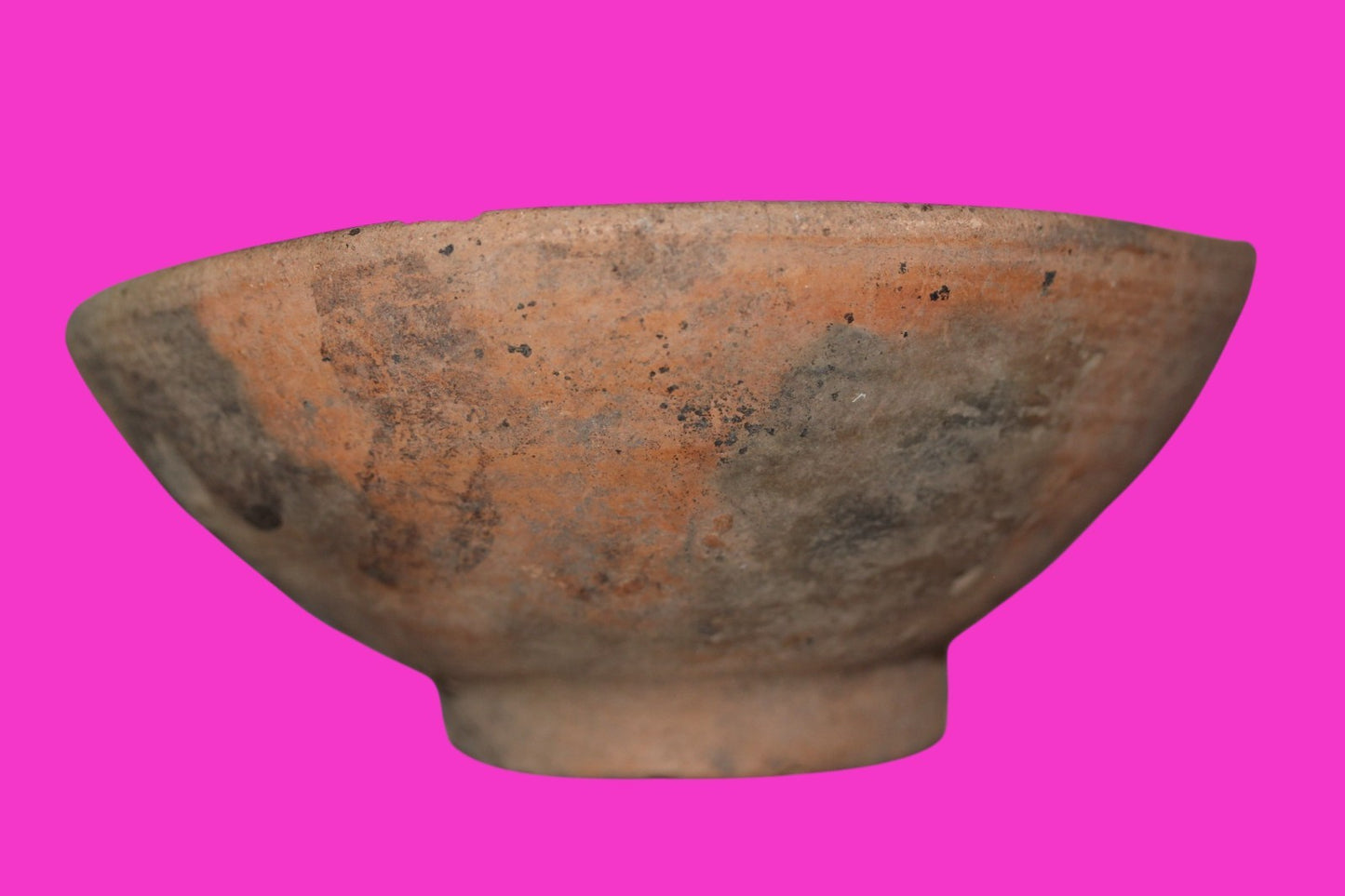 Ancient Holy Land Bowl Artifact From Time of Jesus Christ 300BC-200AD COA J129