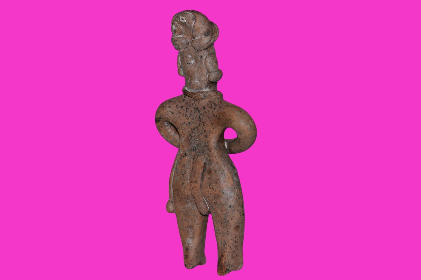 Pre Columbian Artifact Authentic Tomb Figure Colima Mexico 100BC - 250AD COA 212