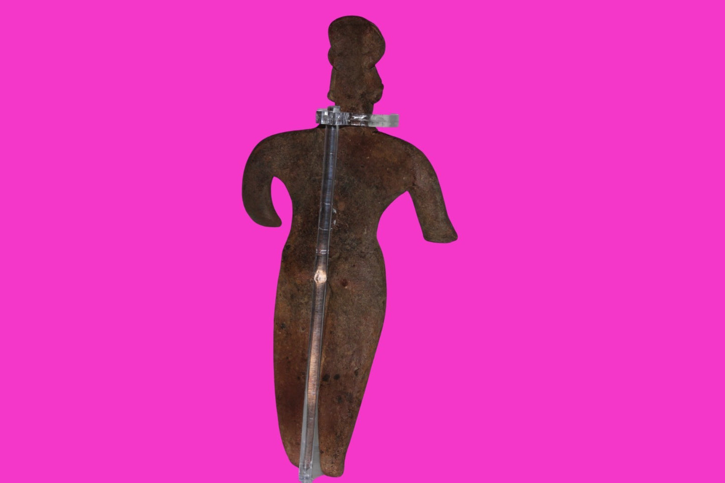 Pre Columbian Artifact 8 in Female Shaft Tomb Figure Colima Mexico 100BC COA 274