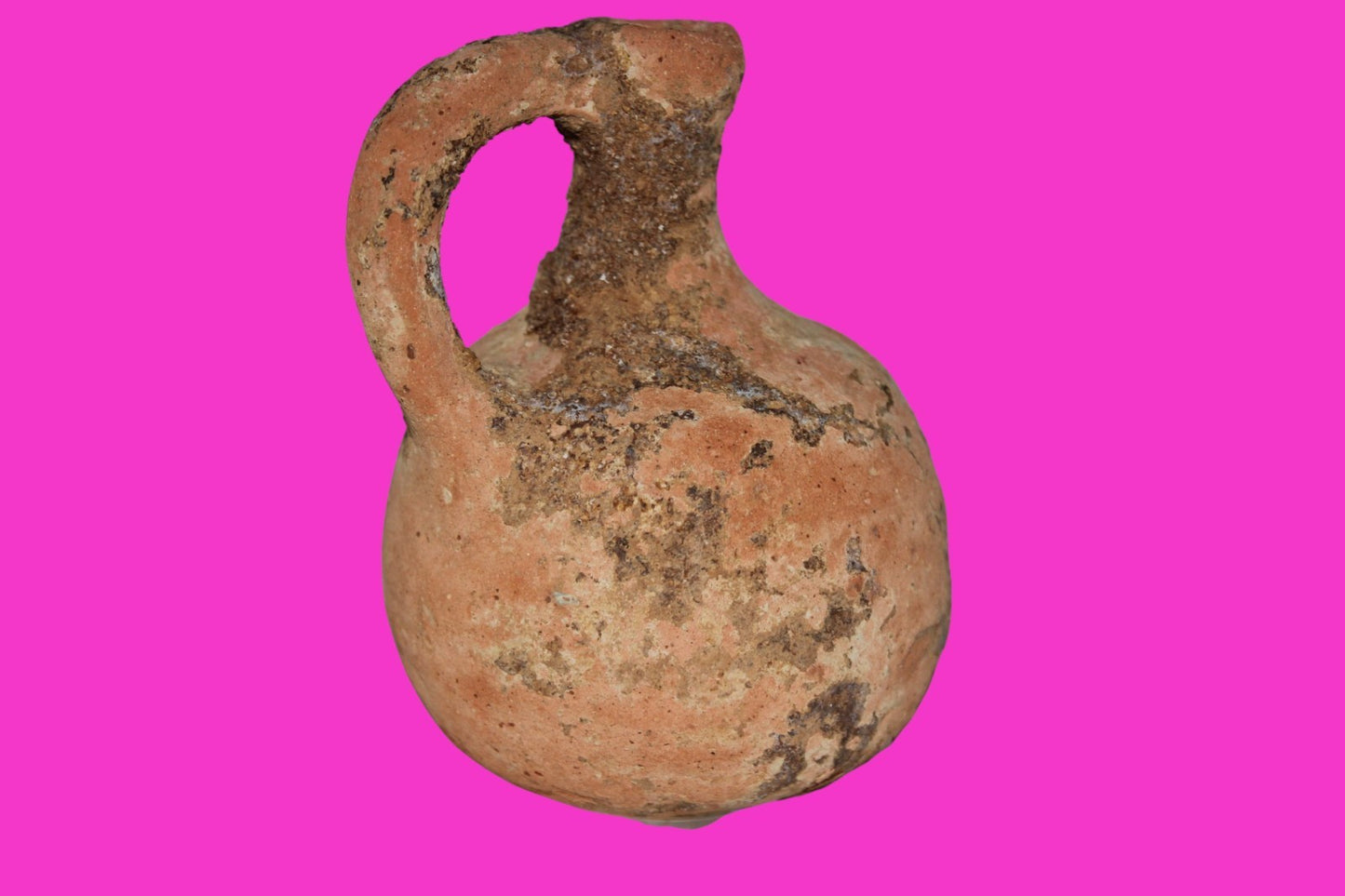 Ancient Holy Land Artifact King David Jug Land of Jesus Christ 1000 BC COA 17
