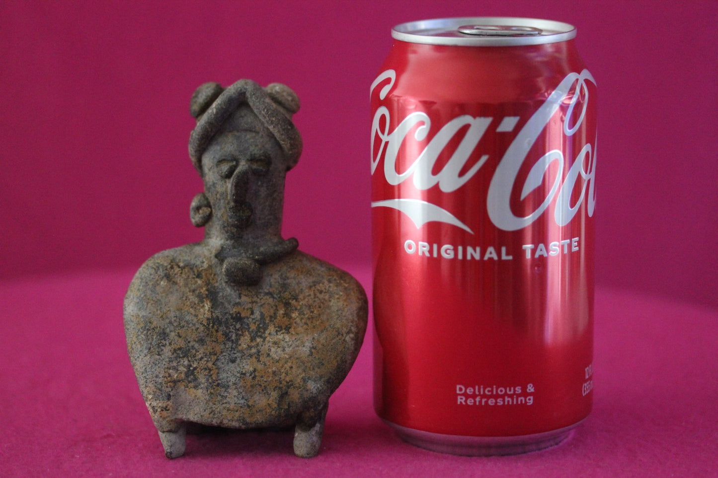 Pre Columbian Authentic Artifact Rare Skirted Tomb Figure Colima Mexico COA 184