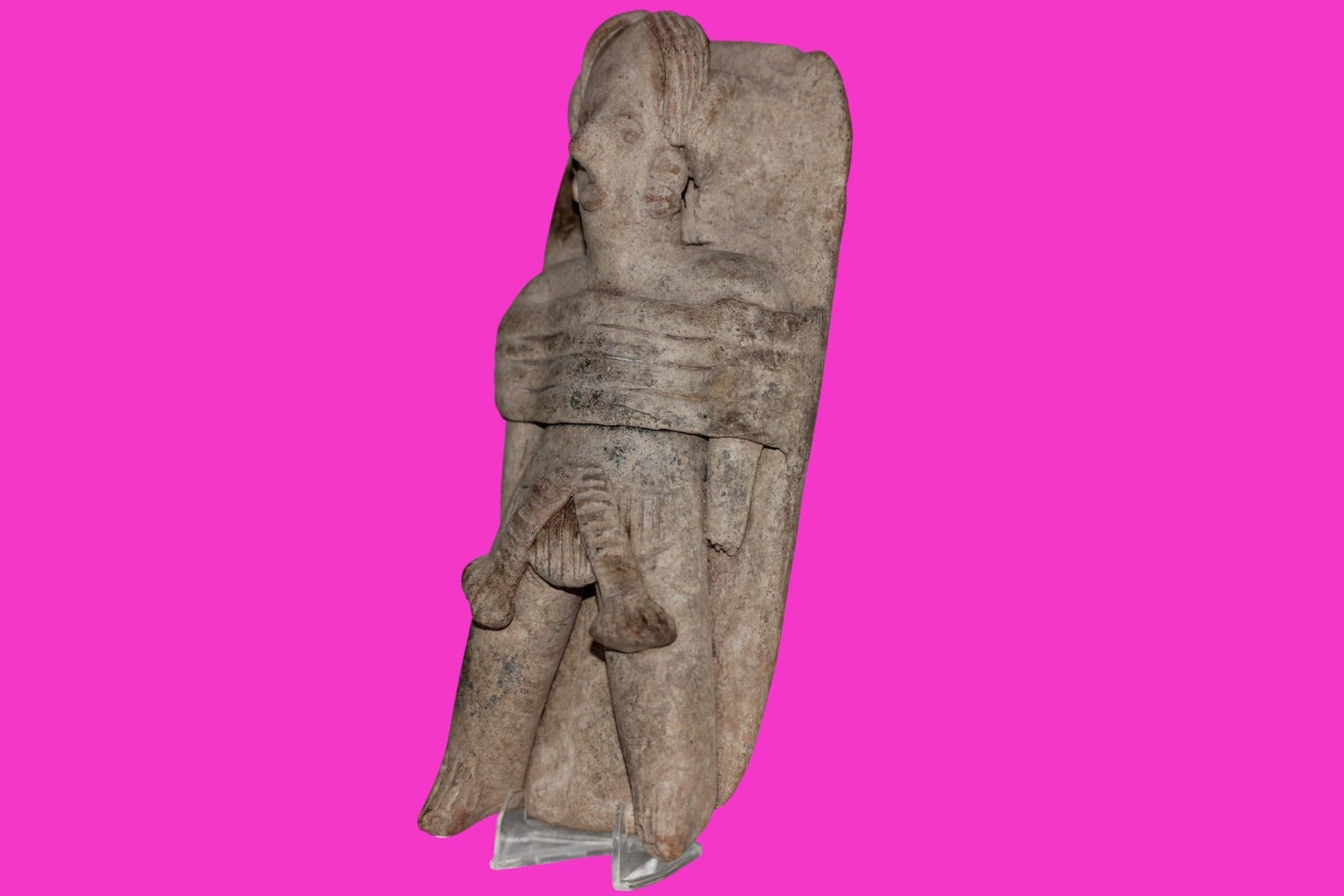 Pre Columbian Artifact Authentic Tomb Burial Figure Colima Mexico 100 BC COA 230