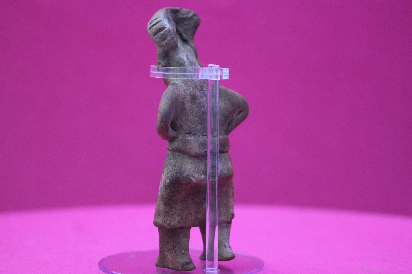 Pre Columbian Authentic Artifact Old Grandma Colima Mexico 100 BC-250 AD COA 151