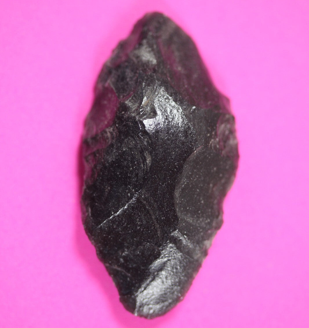 Authentic Pre Columbian Artifact Aztec Arrowhead Battle of Mexico City COA 40