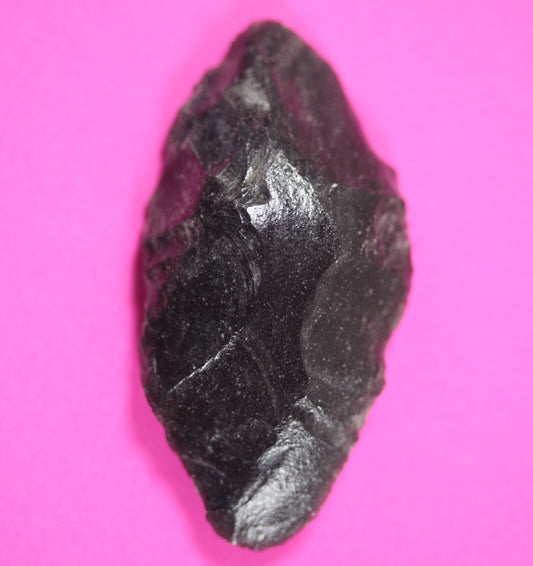 Authentic Pre Columbian Artifact Aztec Arrowhead Battle of Mexico City COA 40