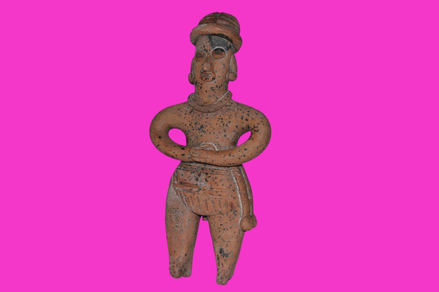 Pre Columbian Artifact Authentic Tomb Figure Colima Mexico 100BC - 250AD COA 212