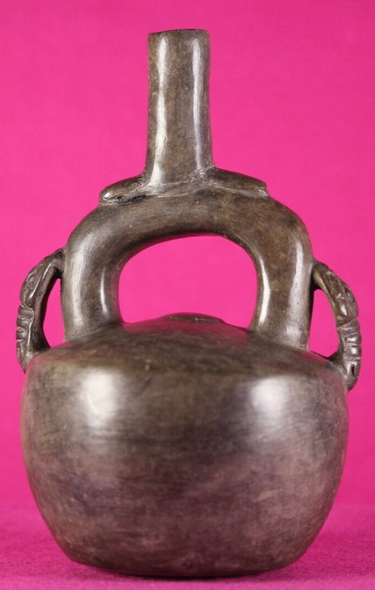 Authentic Pre Columbian Artifact Lobster  Pottery Jar 750-1375 AD Sican Peru J49