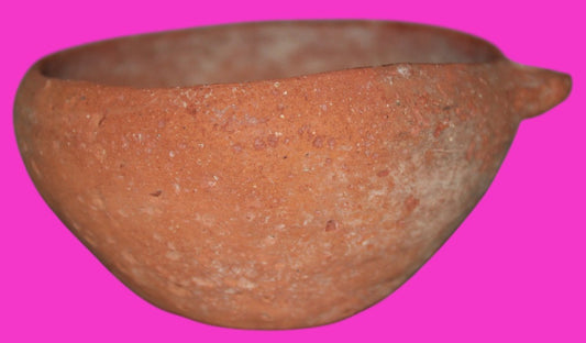 Holy Land Artifact Authentic 4000 Year Old Cup Time of Abraham 2000 BC COA J121