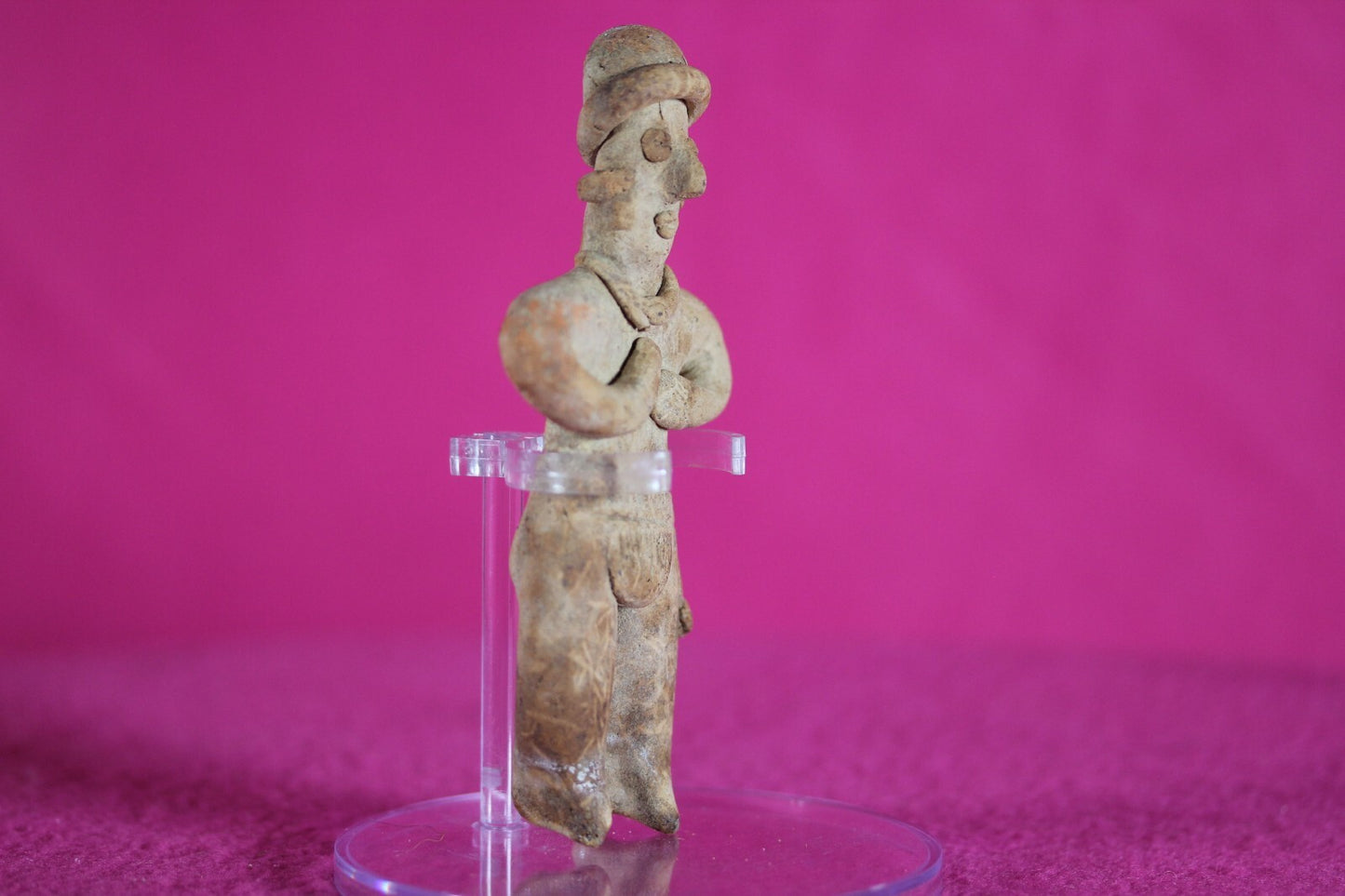 Pre Columbian Artifact Authentic Tomb Figure Colima Mexico 100 BC-250 AD COA 140