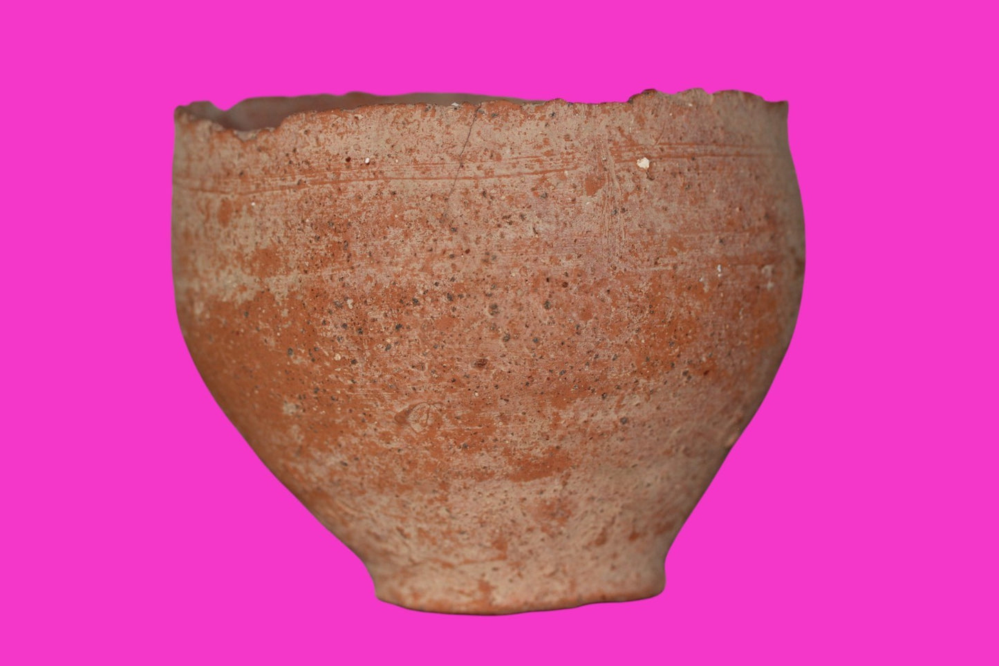 Holy Land Artifact Authentic From Time of Jesus Christ Bowl 100BC-200AD COA J136
