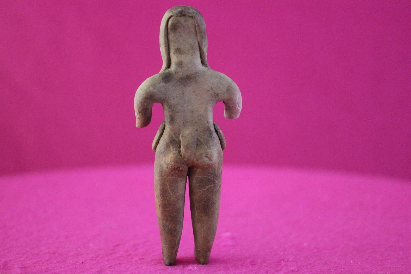 Authentic Pre Columbian Artifact Tomb Figure Colima Mexico 100 BC-250 AD COA 166