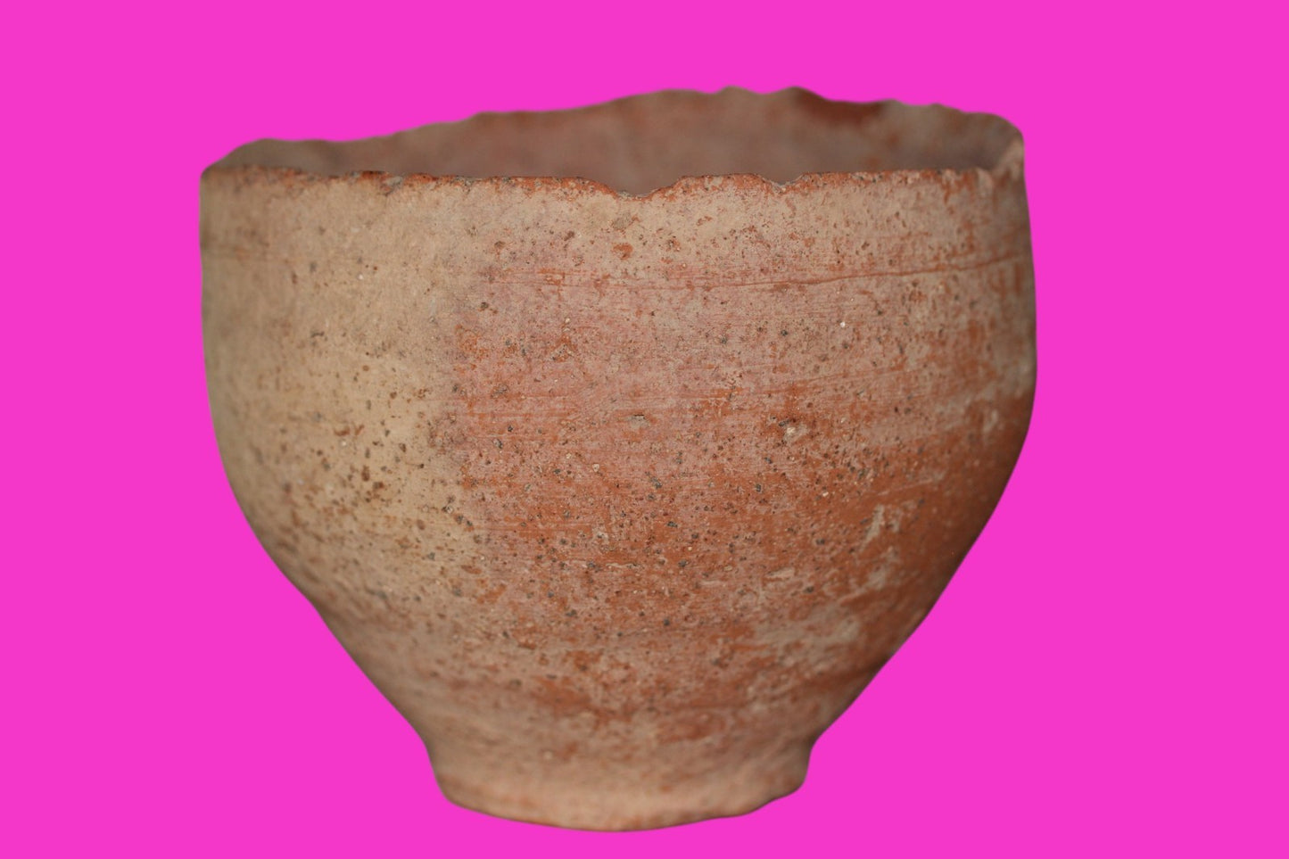 Holy Land Artifact Authentic From Time of Jesus Christ Bowl 100BC-200AD COA J136