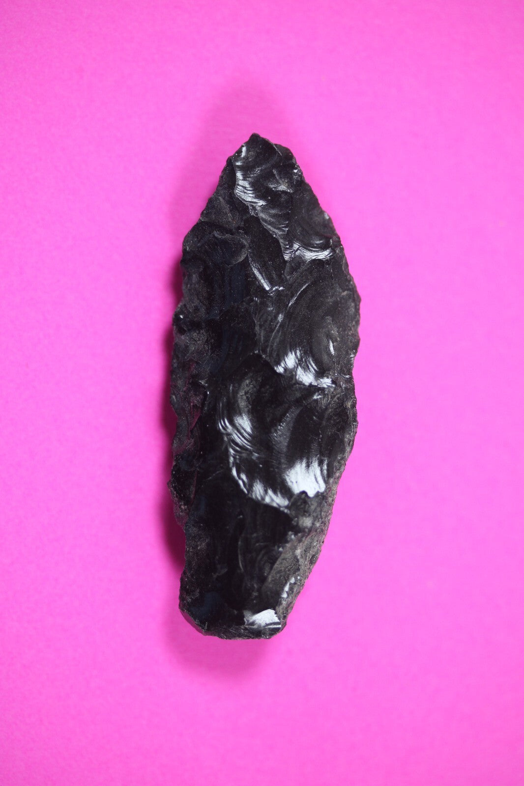 Authentic Pre Columbian Artifact Aztec Arrowhead Battle of Mexico City COA 32