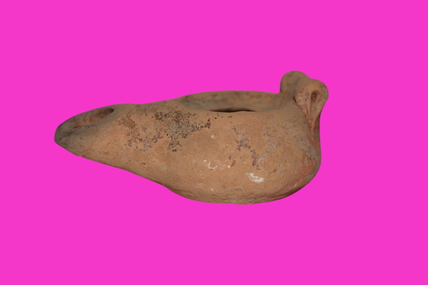 Jesus Christ Homeland Oil Lamp Authentic Holy Land Artifact 100-400 AD COA J105