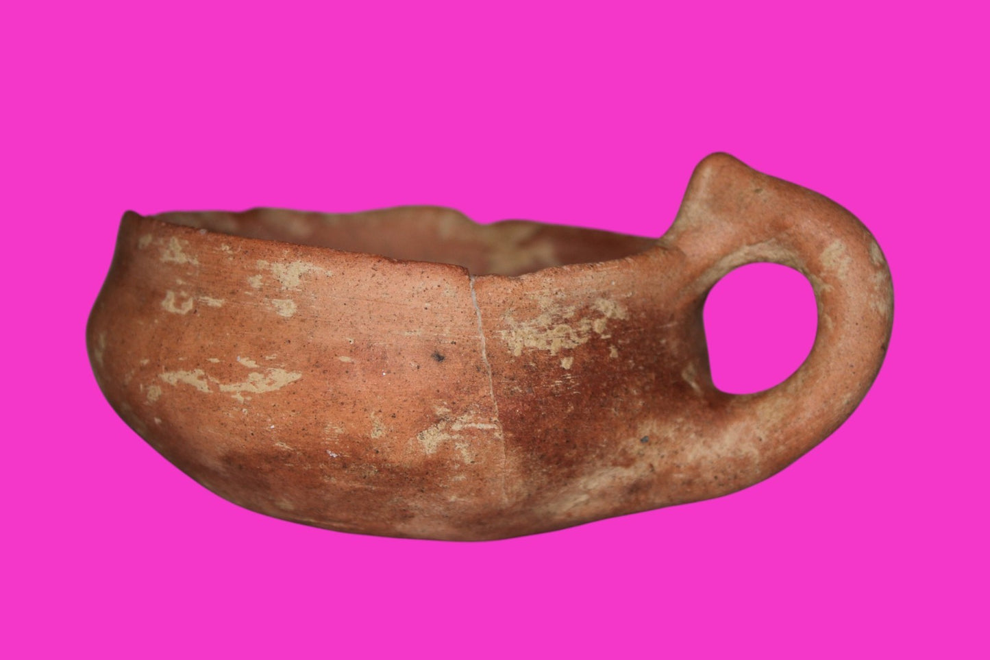 Holy Land Artifact Authentic 4000 Year Old Cup Time of Abraham 2000 BC COA J115