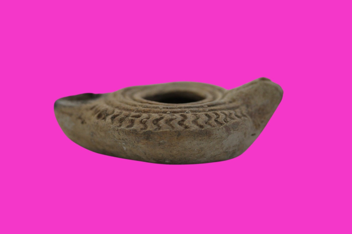 Jesus Christ Homeland Oil Lamp Authentic Holy Land Artifact 100-400 AD COA J111
