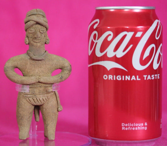 Authentic Pre Columbian Artifact Tomb Figure Colima Mexico 200 BC-500 AD COA T99