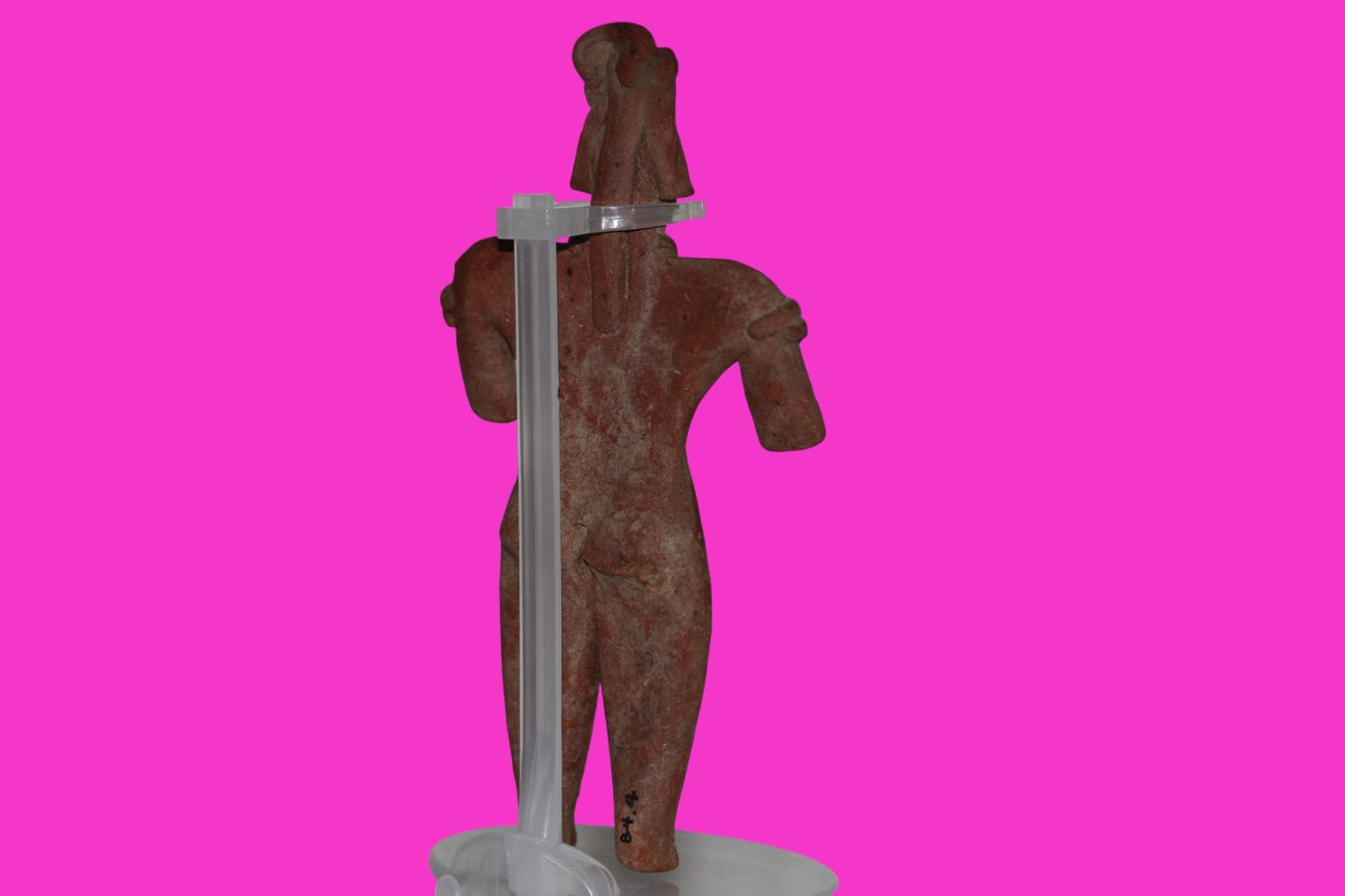 Pre Columbian Artifact 6 Inch Female Tomb Figure Colima Mexico 100 BC COA 246