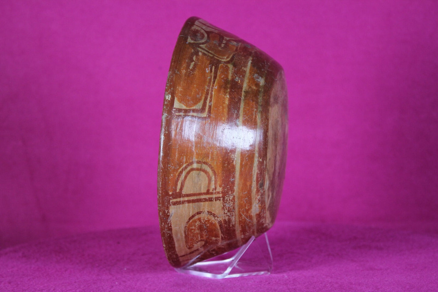 Pre Columbian Authentic Artifact Mayan Decorated Bowl 250-900 AD Yucatan T12