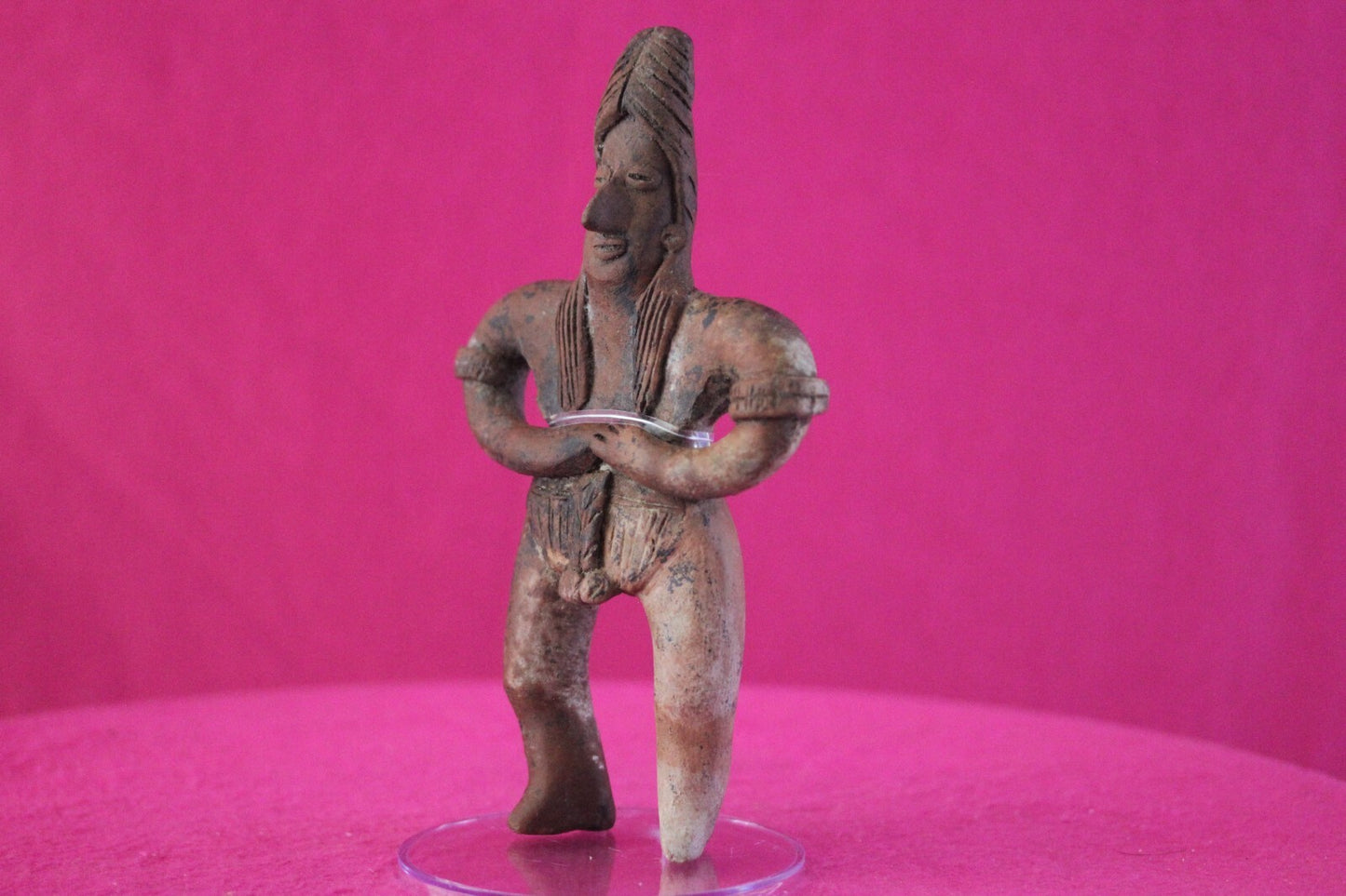 Pre Columbian Artifact Authentic Tomb Figure Colima Mexico 100 BC-250 AD COA 159