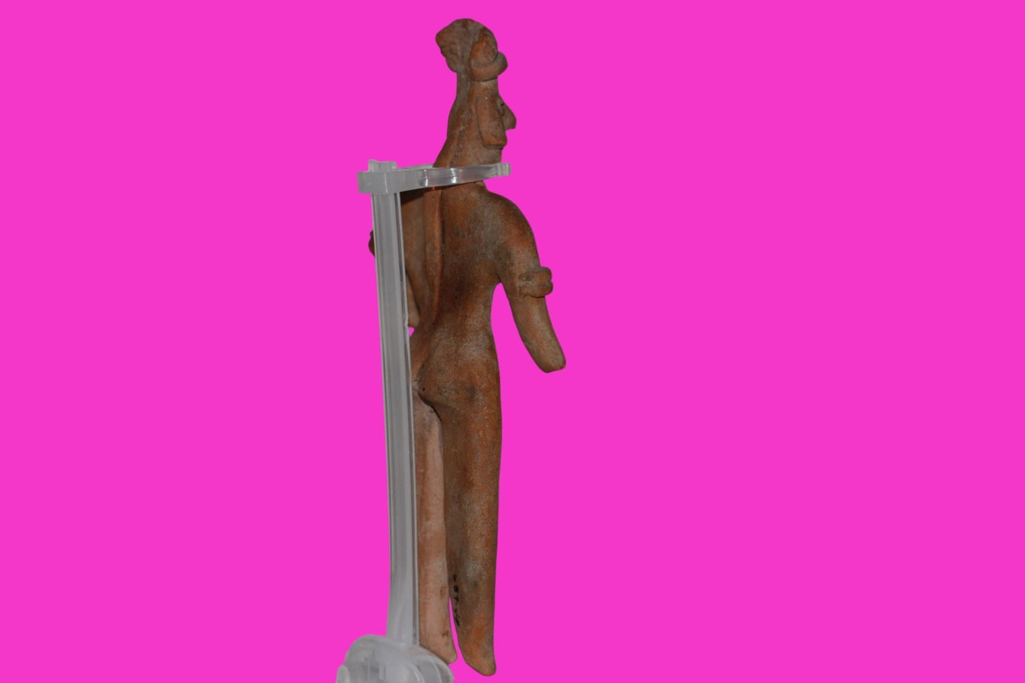 Pre Columbian Artifact 7 Inch Female Tomb Figure Colima Mexico 100 BC COA 240