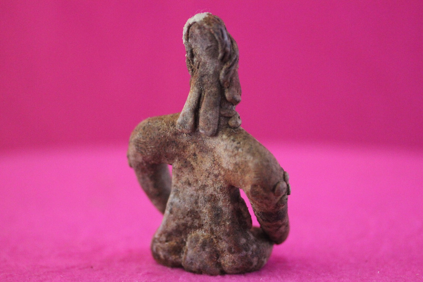Pre Columbian Artifact Authentic Rare Seated Tomb Figure Colima Mexico COA 179