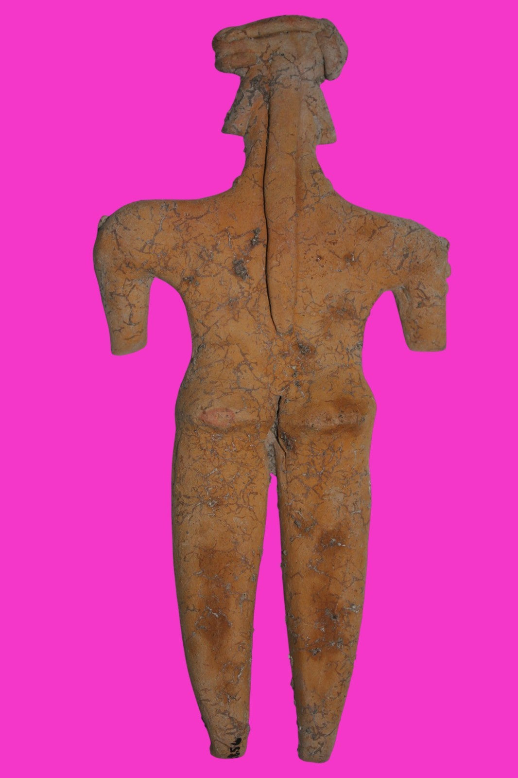 Pre Columbian Artifact 8 Inch Shaman Tomb Figure Colima Mexico 100 BC COA 249