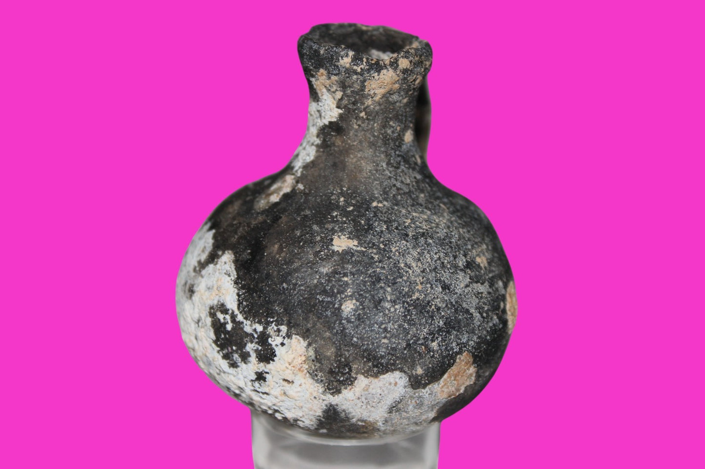 Ancient Holy Land Artifact King David Mini Jugglet Christ Home Land 1000BC COA 1