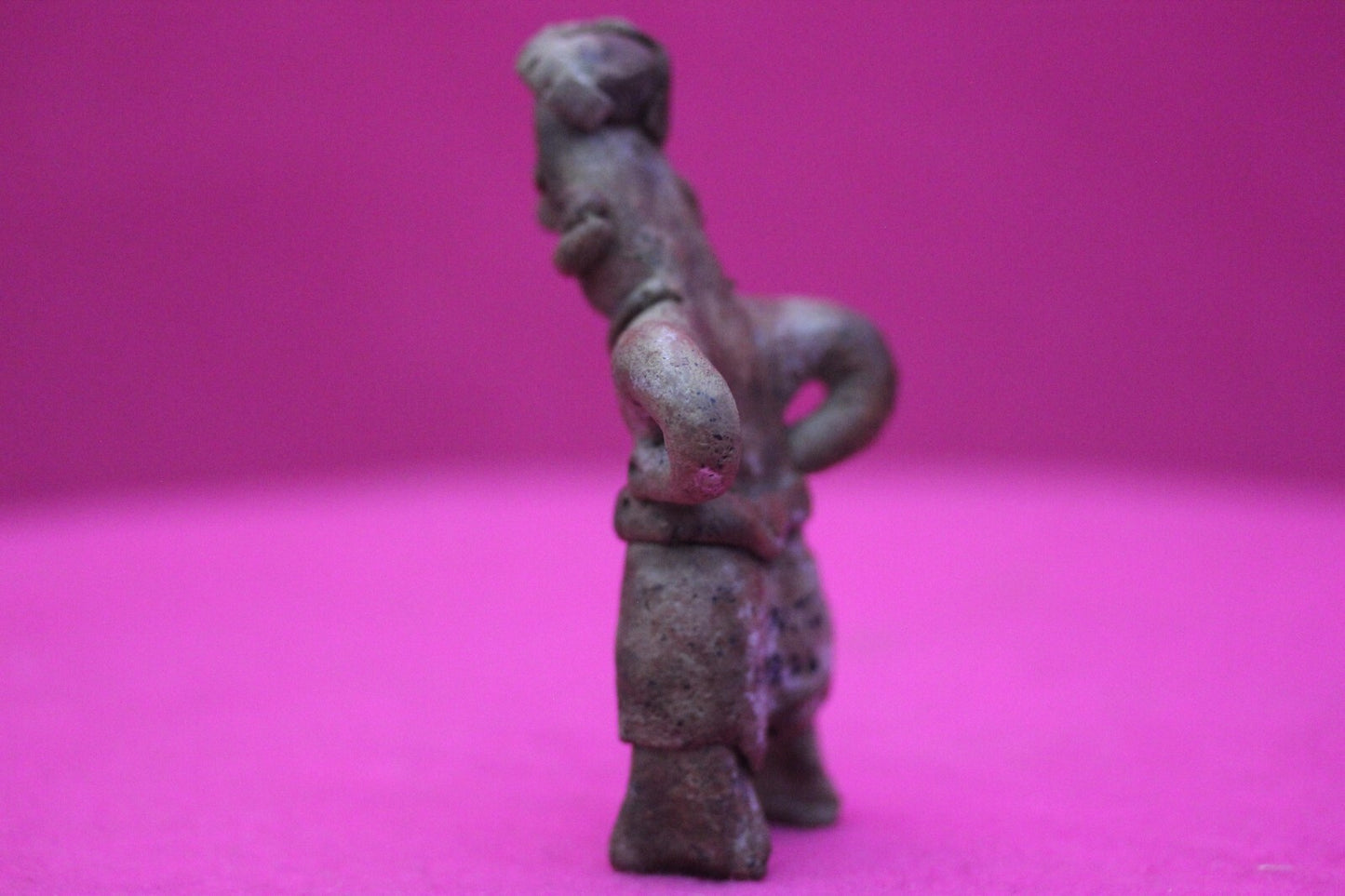 Pre Columbian Artifact Authentic Rare Grandma Tomb Figure Colima Mexico  COA 154