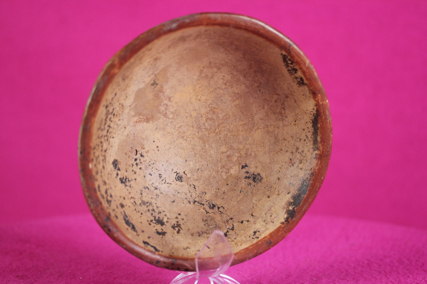 Authentic Pre Columbian Artifact Mayan Molded Bowl Yucatan 250-900 AD COA J98