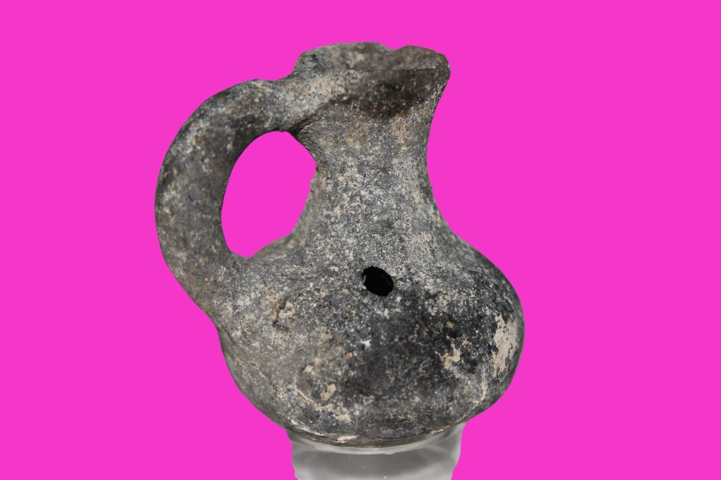 Ancient Holy Land Artifact King David Mini Jugglet Christ Home Land 1000BC COA 2