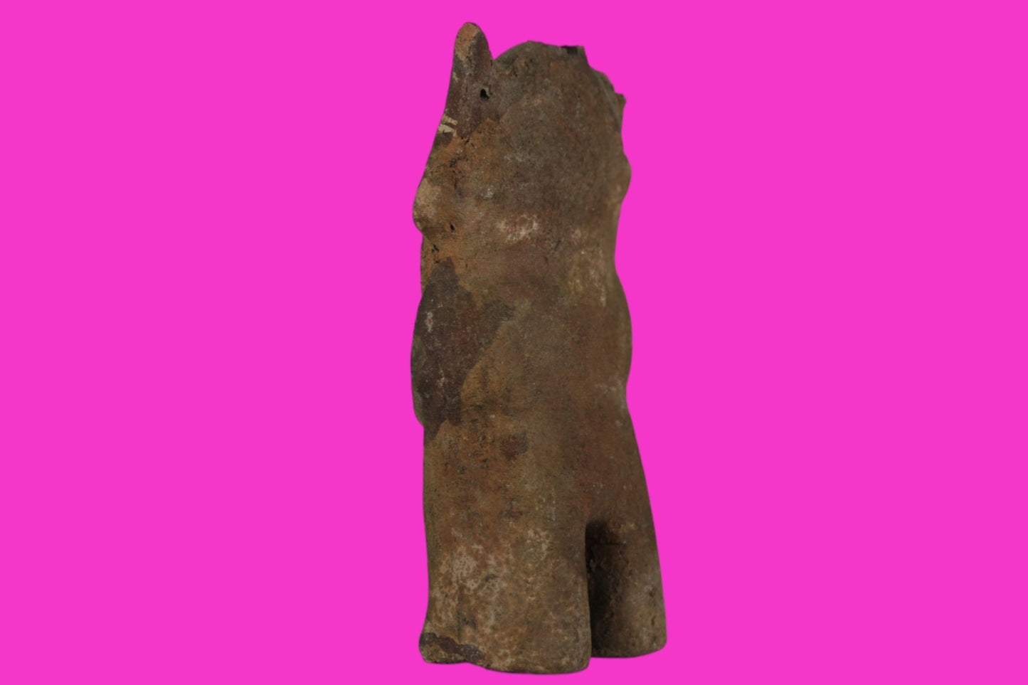 Pre Columbian Authentic Artifact Chancay Male Figure Peru 1200-1450AD COA J41